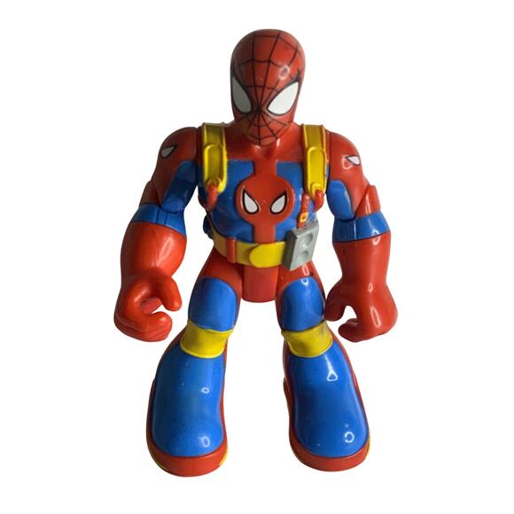 Rescue Heroes Marvel Spider-Man And Friends With Out Pack Action Figure Only - Picture 1 of 6
